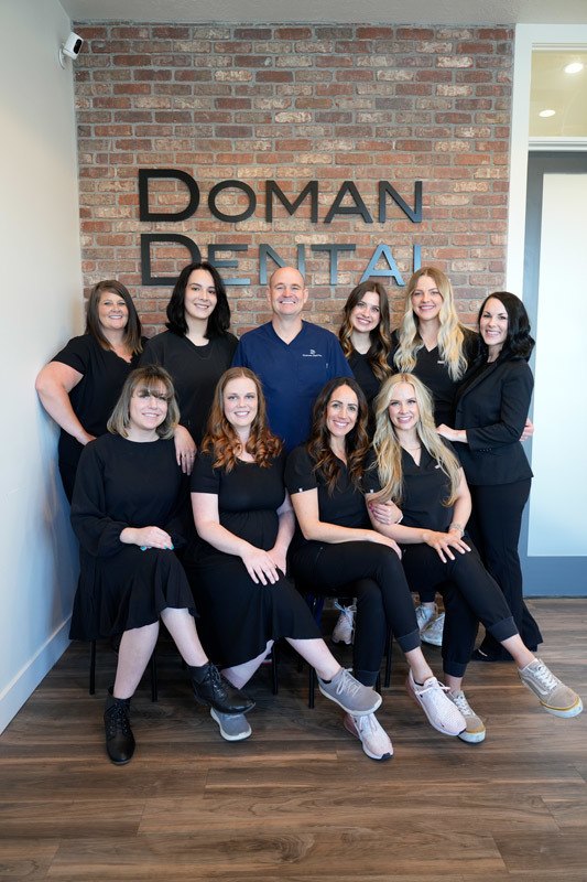 Dr. Cliff Doman and the team at Doman Dental